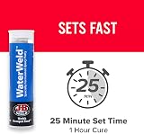J-B Weld WaterWeld Underwater Adhesive Putty - 2 oz Off White - Repairs Leaks view 2
