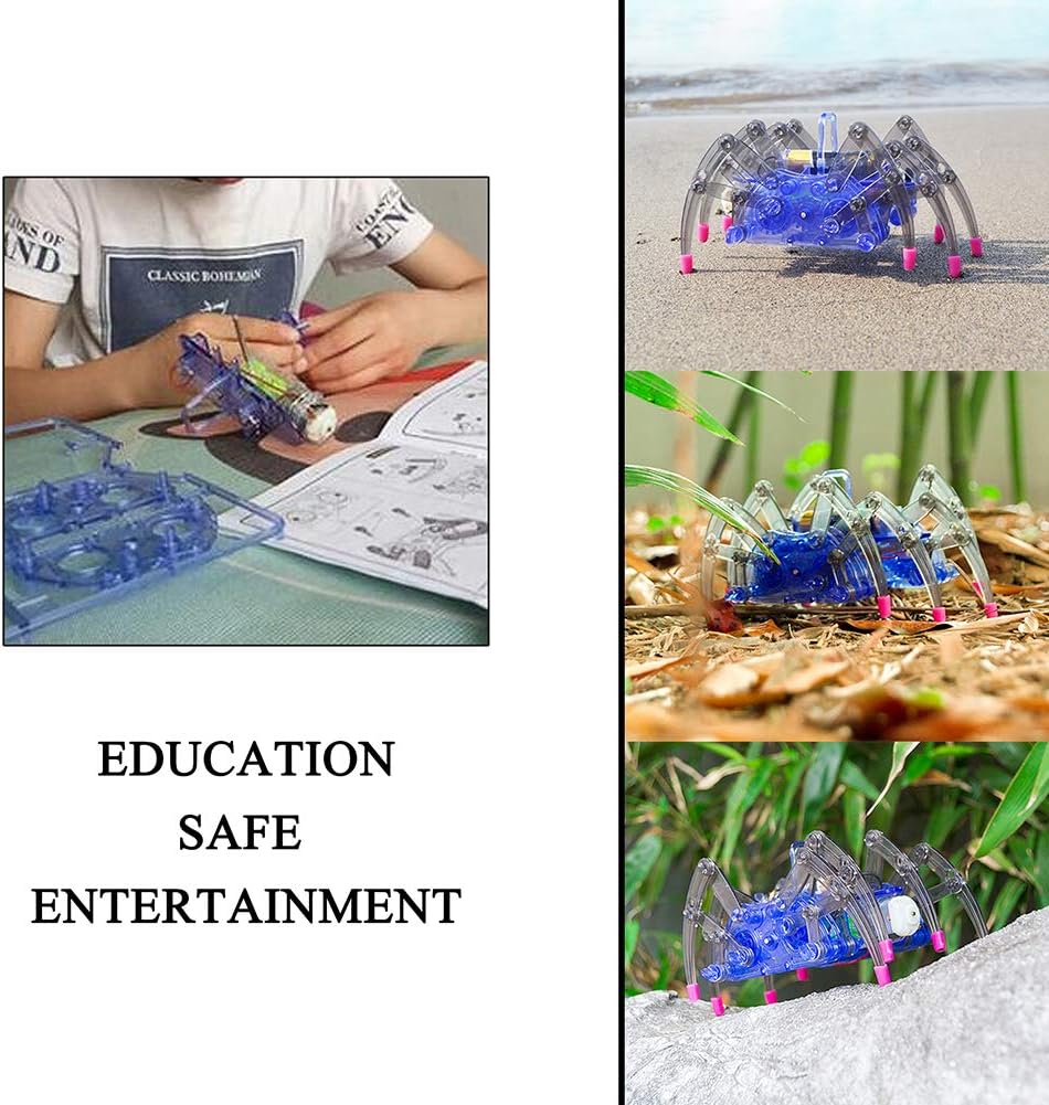 diy robot spider stem