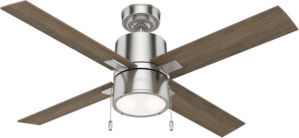 Hunter Fan Company 54214 Beck Ceiling Fan 52 Brushed Nickel