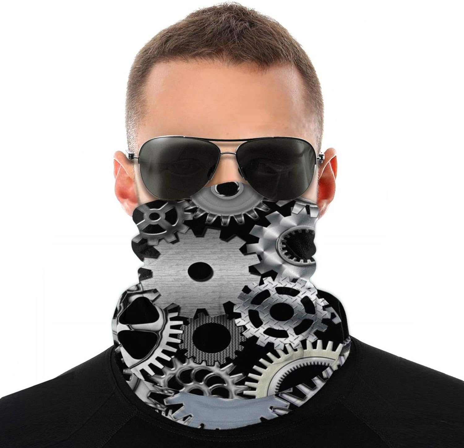 Mechanical Engineering Gear Headband Headwear Summer UV Protection Neck