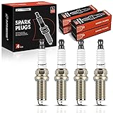 A-Premium Iridium Platinum Spark Plugs Compatible