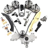 MISIOEK Engine Timing Chain Kit w/Water Pump Fit For 2011-2013 Ford F-150 F150 3.5L,2015-2016 Transit-150/Transit-250/Transit-350/Transit-350 HD 3.5L
