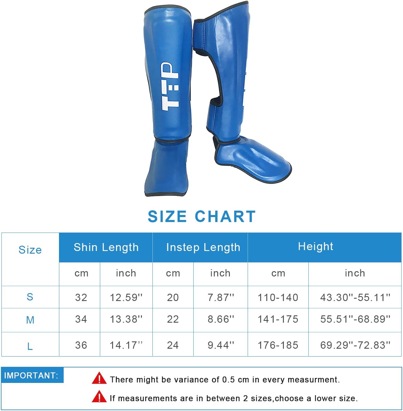 Boxing Training & MMA Fighting Approved by SMMAF Maya Hide Leather Muay Thai Instep Leg Protective Gear Great Protector Pads for Martial Arts, Sparring, Kickboxing, BJJ, Karate : Sports & Outdoors