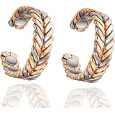 MagVIVACE 2 of Pack Copper Ring for Women, Magnetic Ring, Magnet, Jewelry (bh)