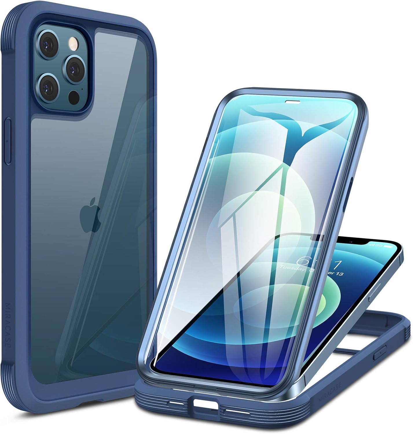 Miracase Compatible with iPhone 12/12 Pro Case 6.1 inch