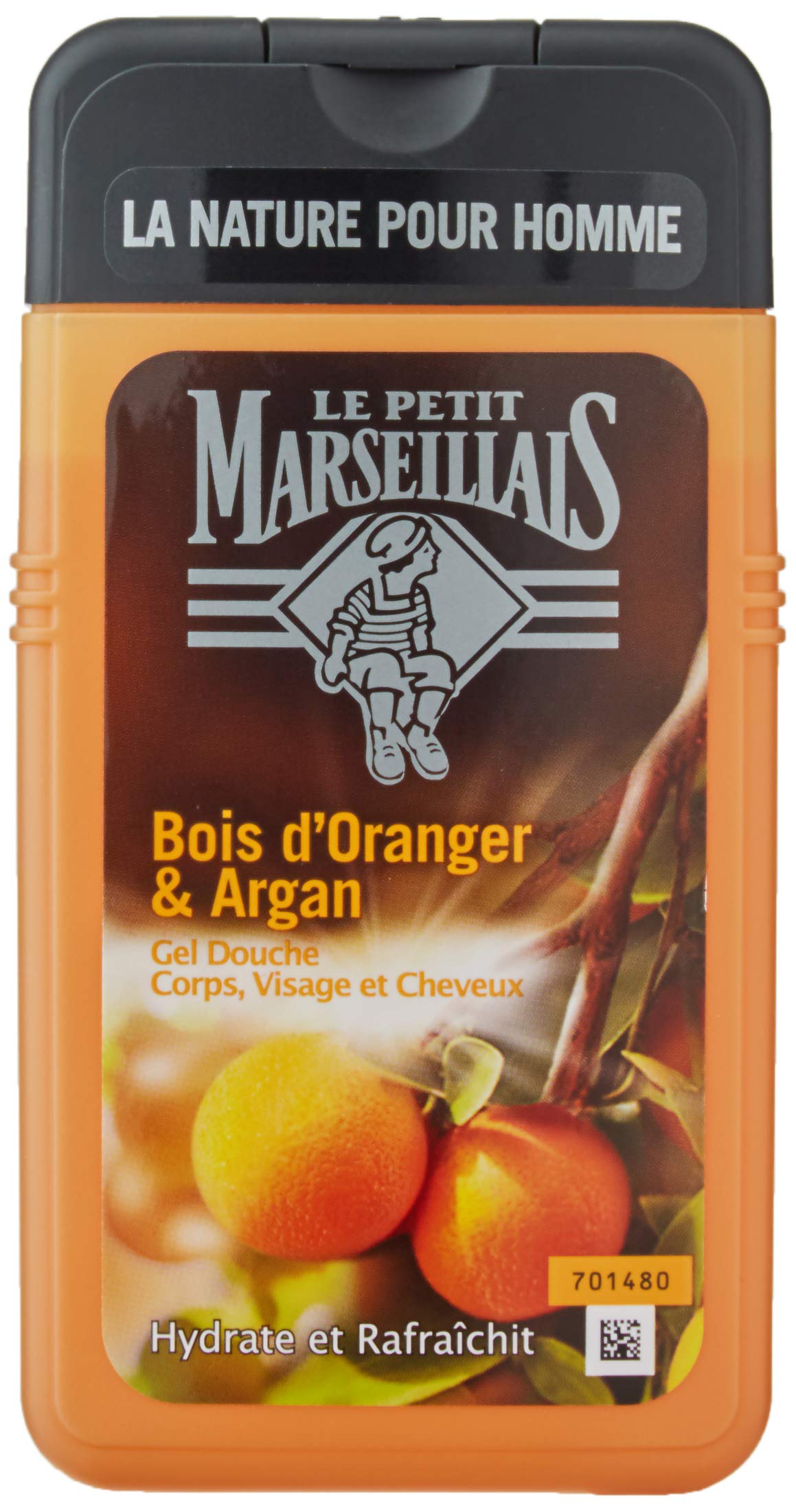 Le Petit Marseillais - Shower Gel for Men - Orange Wood and Argan - 250 ml — image 1