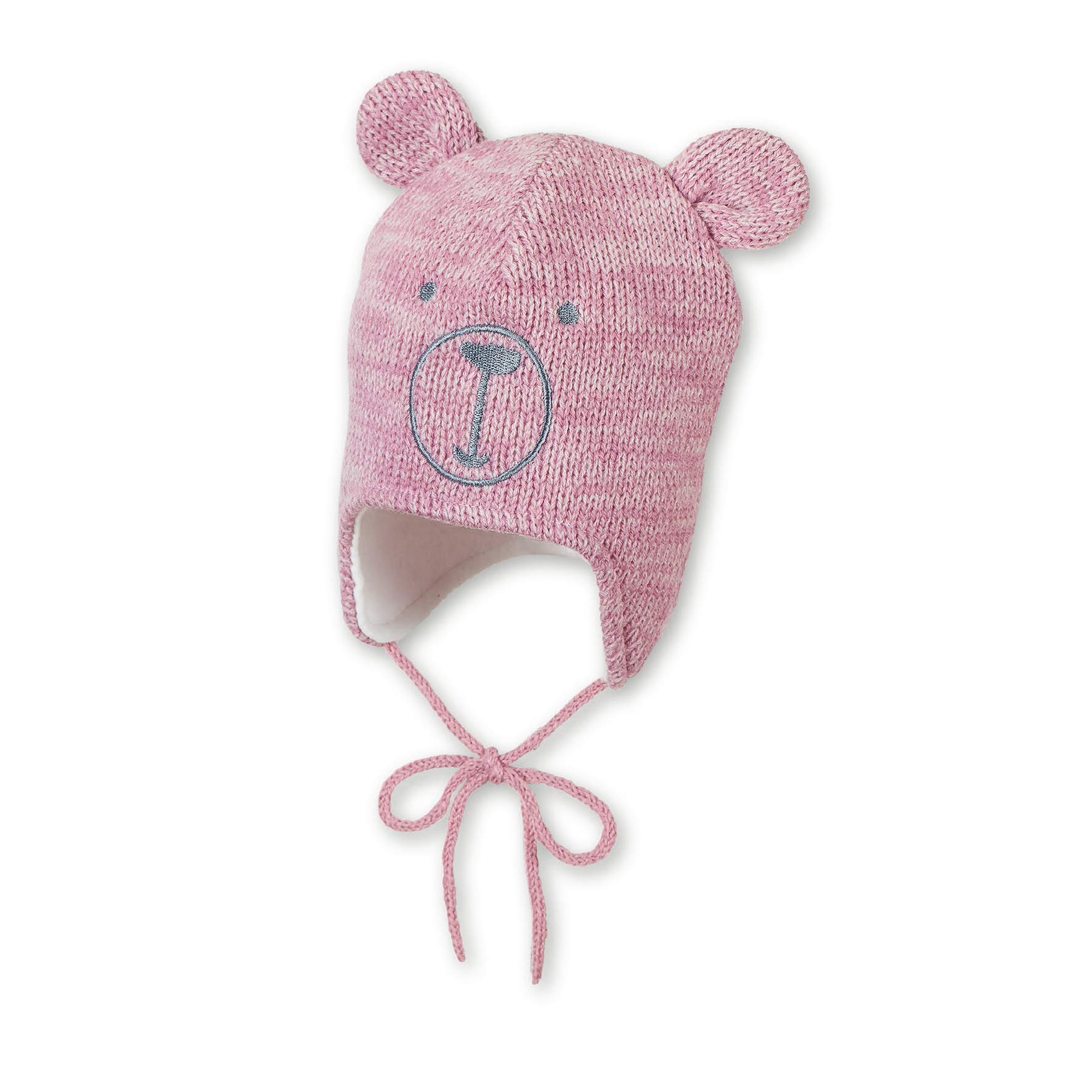 Sterntaler Baby Girls' Strickmütze, Cappellopello Flat Cap, Purple (Helllila 650), 41