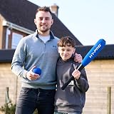 Hy-Pro Foam Baseball Bat and Ball Set Blue 24 Inch Soft Touch view 7