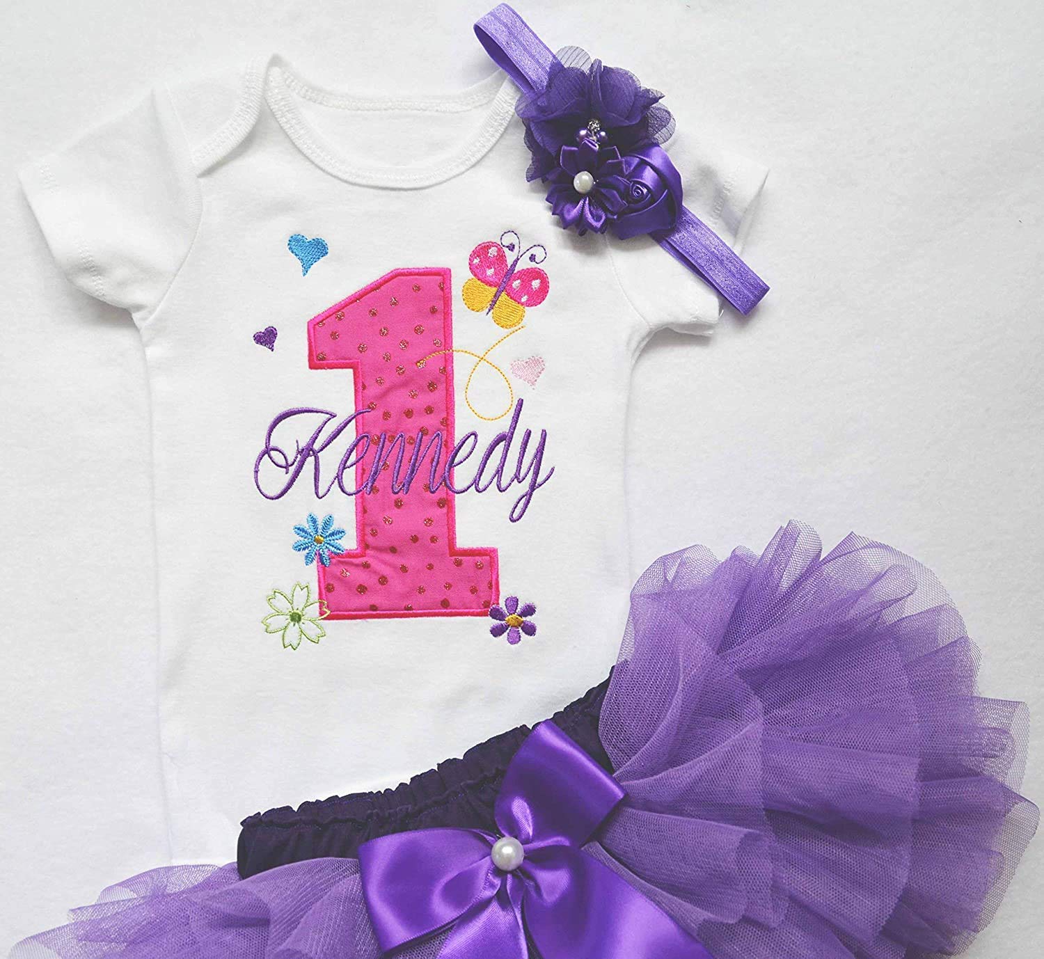 butterfly first birthday outfit
