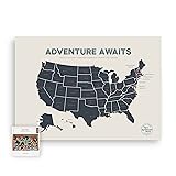 Epic Adventure Maps - USA State Travel Adventure