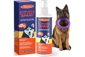 folaymass No Chew Spray for Dogs, Bitter Apple Spray for Dogs to Stop Chewing, Dog and Cat Deterrent Spray, Dogs Training & Behavior Aids, Dogs Repellent Spray