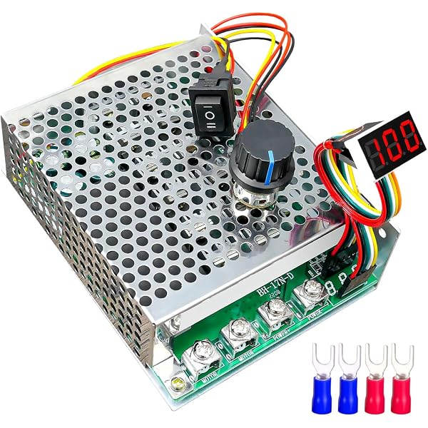 Futurekit DC Motor Speed Controller - PWM 50A Max Frequency Adjust - Model MXA068 - Made In Thailand - View #6