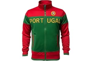 Just 4 Kicks Kids Portugal Full Zip Track Jacket - Youth Sizes - Portugal Warm-Up Jacket