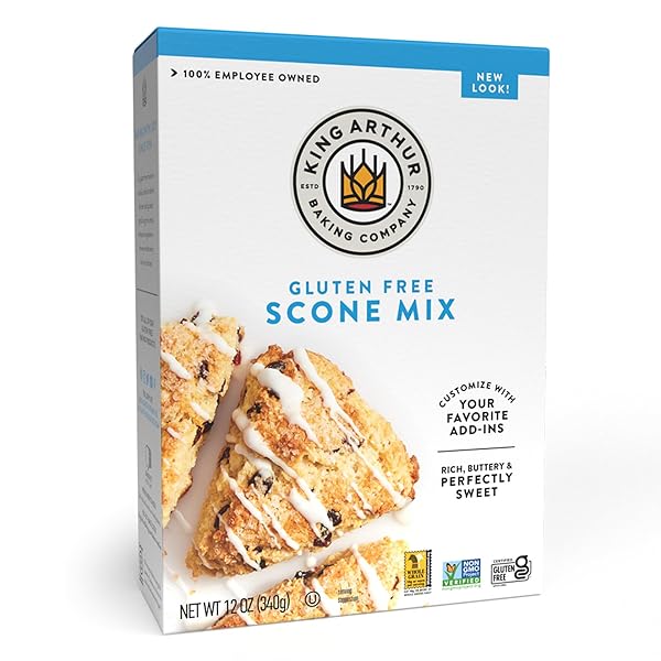 KING ARTHUR BAKING COMPANY GLUTEN-FREE SCONE MIX 12...
