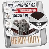 10x20 Heavy Duty Tarp, 10 Mil