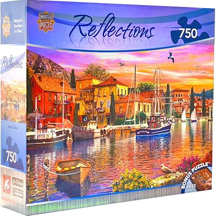 MasterPieces Reflections Foil Collection Sailors Glow Jigsaw Puzzle, 750-Piece
