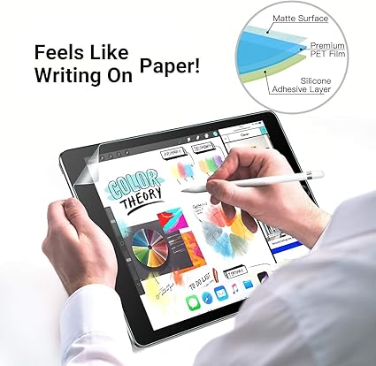 2pack Paperfeel Screen Ipad Air 3 For Apple Ipad Air 3 2019 Ipad Pro 10 5 Inch Pet Film Feels Like Writing On Paper Anti Glare Scratch Resistant Compatible With Apple Pencil Face Id Not Glass Amazon Ca Cell Phones