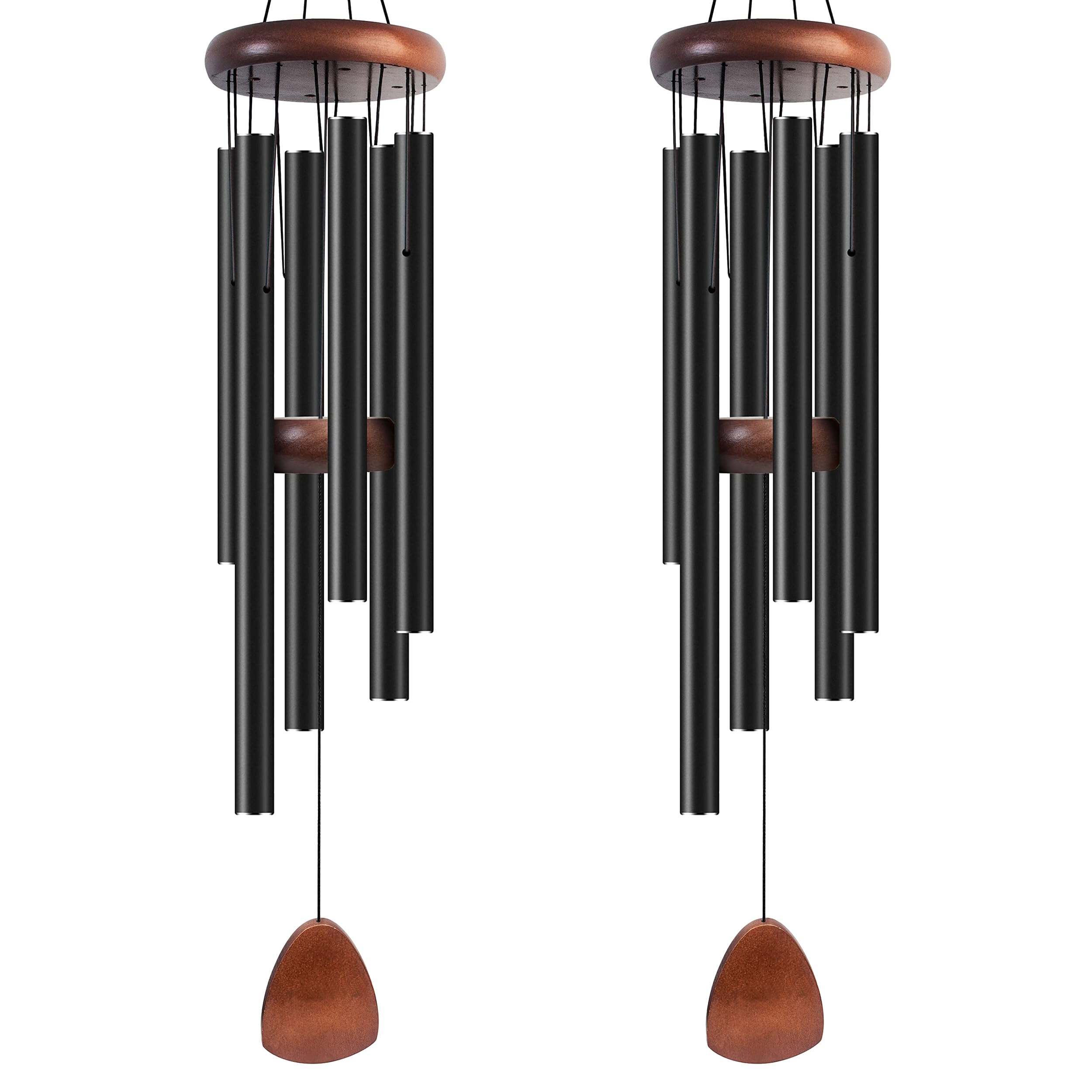 Photo 1 of Wind Chimes for Outside, 37.5 inch Large Metal Wind Chimes Outdoor (2 Pack)
