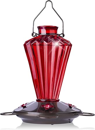 Amazon Com Bolite 18017 R Hummingbird Feeder Glass Hummingbird