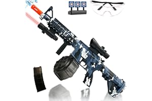ZOFFYFABRIZIO Large Electric Gel Splat Blaster for Outdoor Games,Gel Splat Blaster forTeam Game-Optimal Gifts - Ages 14 +