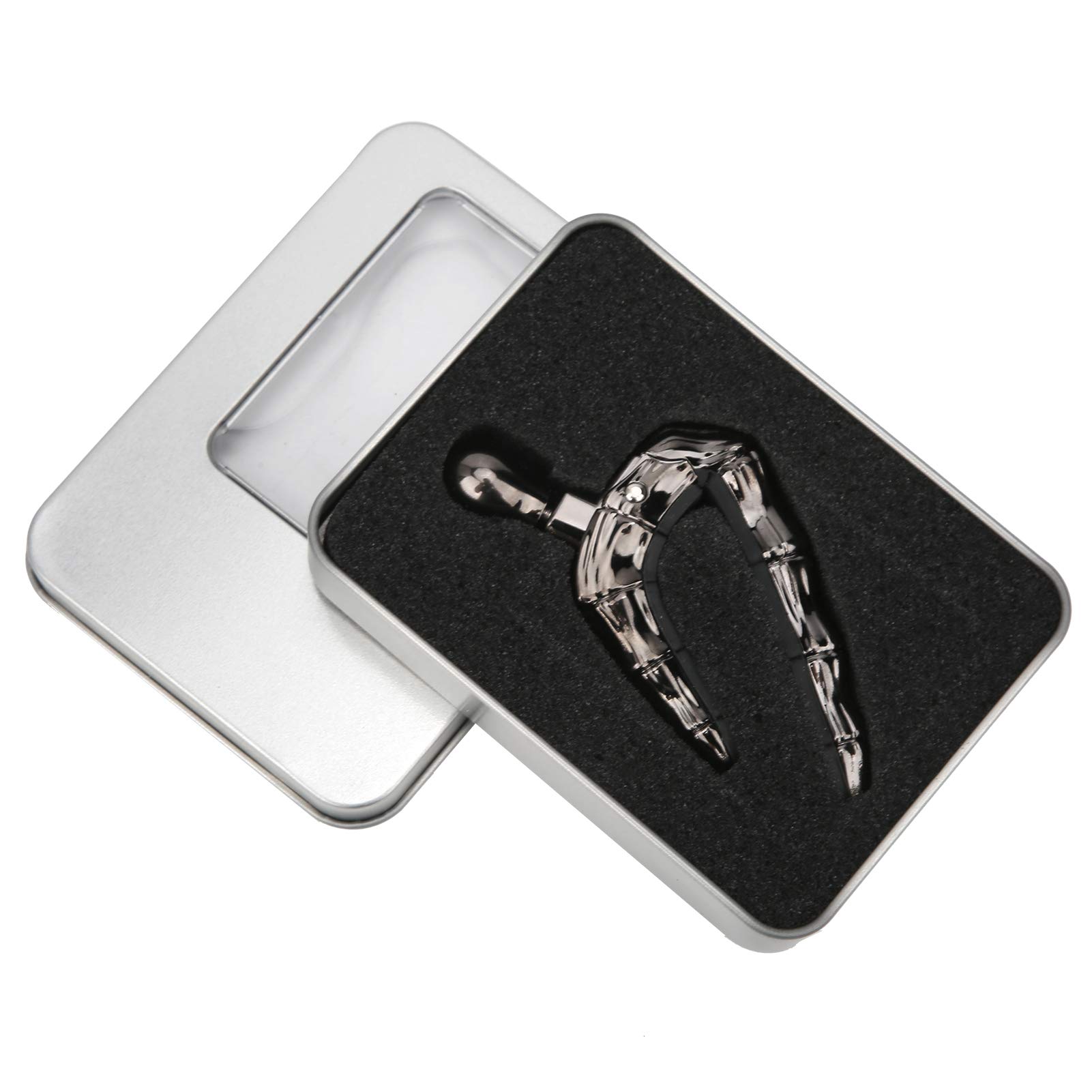 Adjustable Skull Guitar - Folk & Ukulele, Black