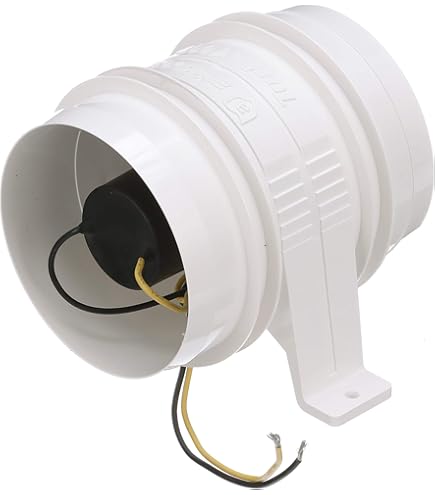 24V 4inches In Line Bilge DC Blower Strong Engine - View #5