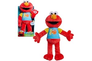 Sesame Street 13-inch Sing-Along Plush Elmo with Lights and Sounds, Super-Soft and Huggable, Officially Licensed Kids Toys fo
