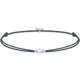 Bracciale Donna Thomas Sabo Little Secret: Simbolo Infinito In Argento Sterling 925, Colore Nero