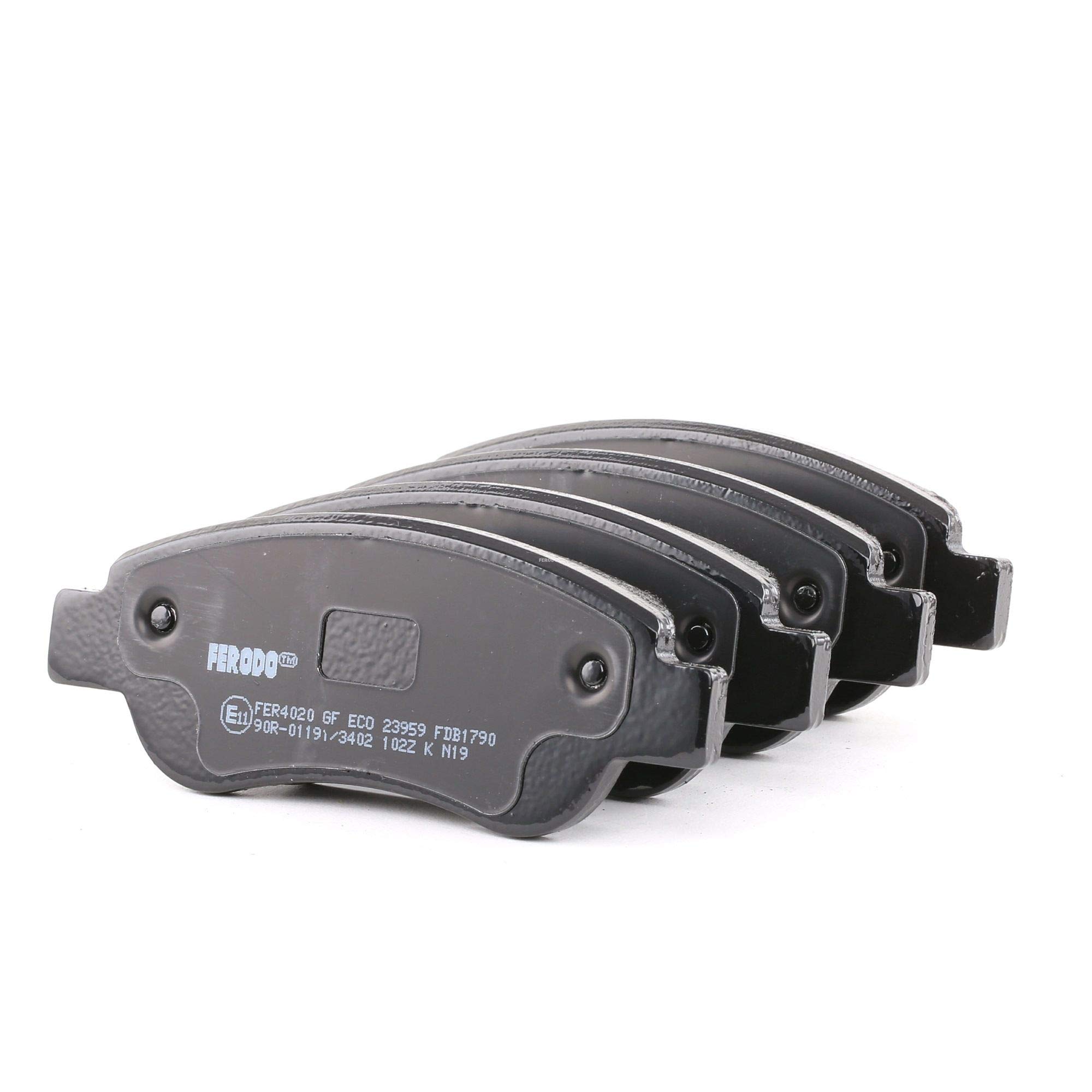 Ferodo FDB1790 Brake Pad Set, disc brake - (set of 4)