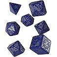 Q WORKSHOP Pathfinder Second Darkness Rpg Ornamented Dice Set 7 Polyhedral Pieces