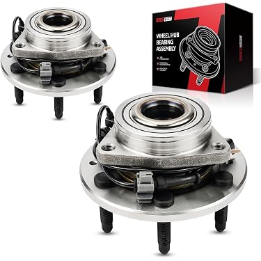 Front Wheel Hub Bearing Assembly (PAIR) For 2001-2006 GMC Sierra 2500 HD 4WD – Left & Right