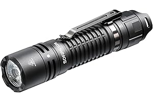 sofirn SC28 Rechargeable flashlight, Tactical Flashlight 2800 High Lumens with 6 Modes, Bright USB C LED EDC Flash Light IPX8 for Camping, Emergency, Hunting, Repair, Night Work, Outdoor, Hiking