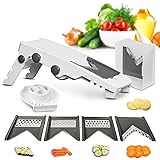 Mueller V-Pro 5 Blade Mandoline Slicer - German Quality, Professional Grade Vegetable Julienner - Patented Design for Maximum Adjustability