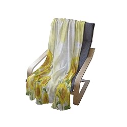 Ambesonne Flower Landscapes Throw