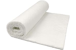 LYNN MANUFACTURING Ceramic Fiber Insulation, 1/4" Thick x 16" x 48", 2400F Fireproof Insulation Blanket, 3003E