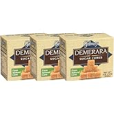 Gilway Demerara Sugar Cubes | From Natural Cane Sugar | 17.6 oz (500g) each [Pack of 3]