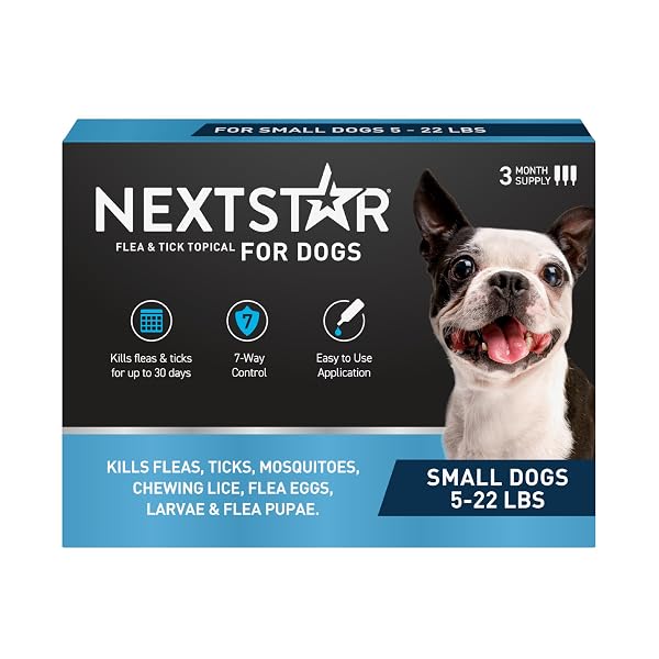 NEXTSTAR FLEA AND TICK PREVENTION FOR DOGS, REPELLENT...