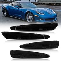 LLKUANG Aluminum Intake Manifold Cover Kit For Chevrolet Corvette C6 2005-2013 - 2PC Engine Bay Dress-Up