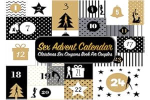Sex Advent Calendar Christmas Sex Coupons For Him & Her: Sex Vouchers for Boyfriend, Girlfriend | 25 Days Of Sex Play for Him