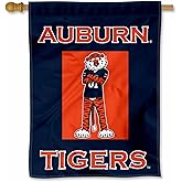 College Flags & Banners Co. Auburn Mascot Double Sided House Banner Flag