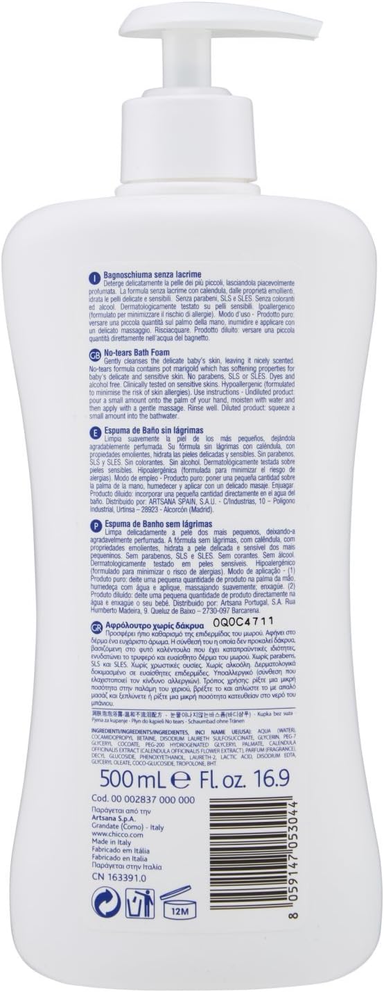 chicco baby moments bagnoschiuma