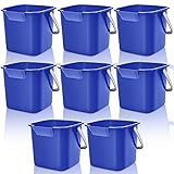 Irenare 8 Pcs Sanitizing Bucket 3 Quart Cleaning