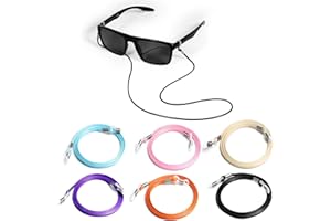 VOOGLASS Glasses Strap,Securely Keep Your Eyeglasses Around Your Neck, Practical Sunglasses Holder Strap for Men Women