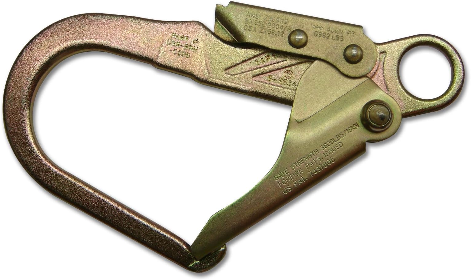 ProClimb USR-BRH-C09B ANSI Certified Rebar Hook, Medium