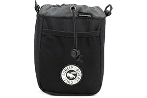 ULAC NEO PORTER C-HOLD Bike Feed Bag for Top Tube, Handlebar, Stem and Saddles (Black-Grey, Large)