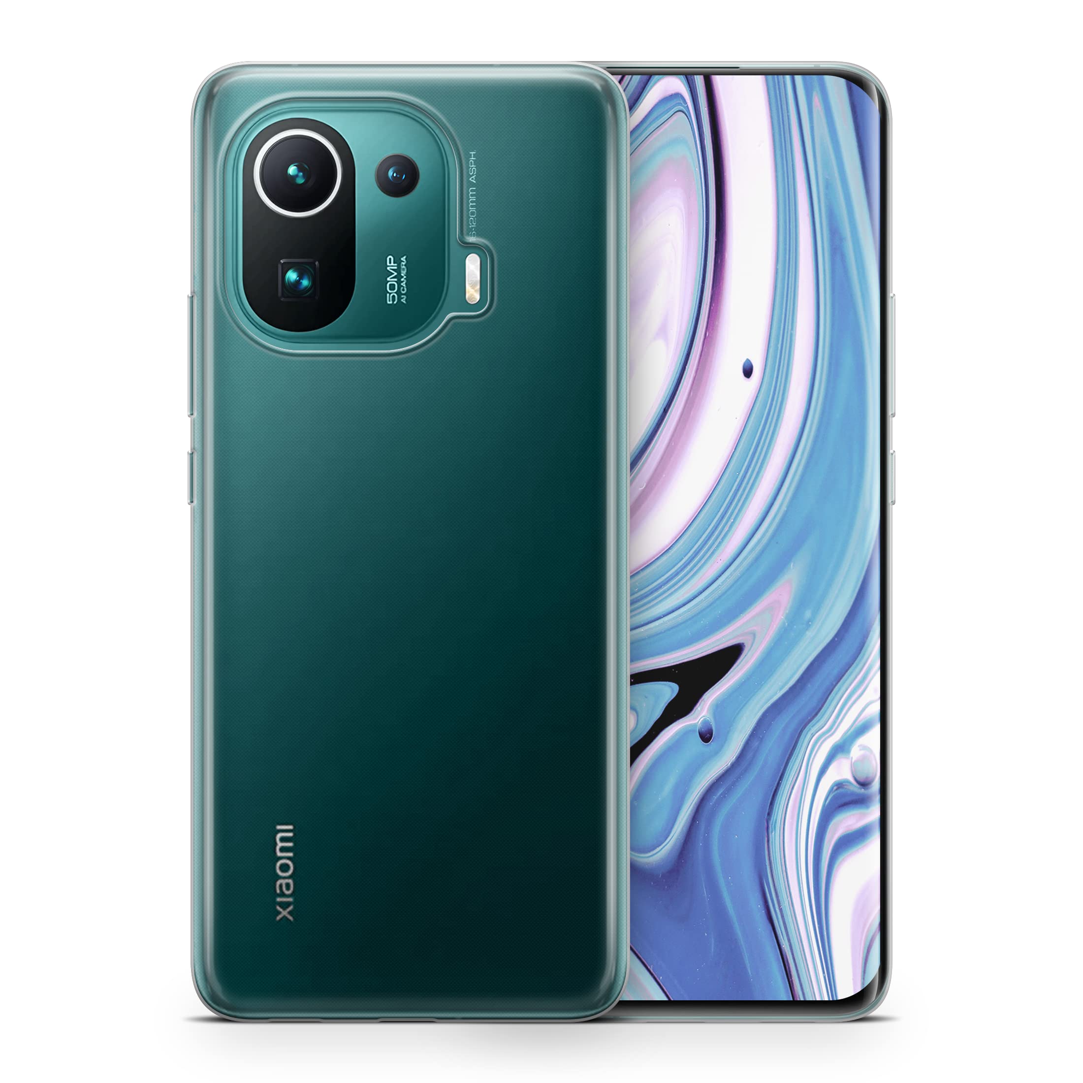 Babaco Premium Clear mobile phone case for Xiaomi MI 11 PRO optimally adapted to the shape of the mobile phone, crystal case made of TPU