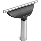 BMWOOD 6" Tool Rest with 1" Diameter Total Length 4" Post, Woodlathe Heavy Duty Round Bar Straight Tool Rest.