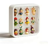 Wall Mount Display Case for Figures - Space Saving &amp; Adjustable Acrylic Storage Box with Magnetic Door, Dustproof &amp; Moisture Proof for Lego Pop Mart Action Figures