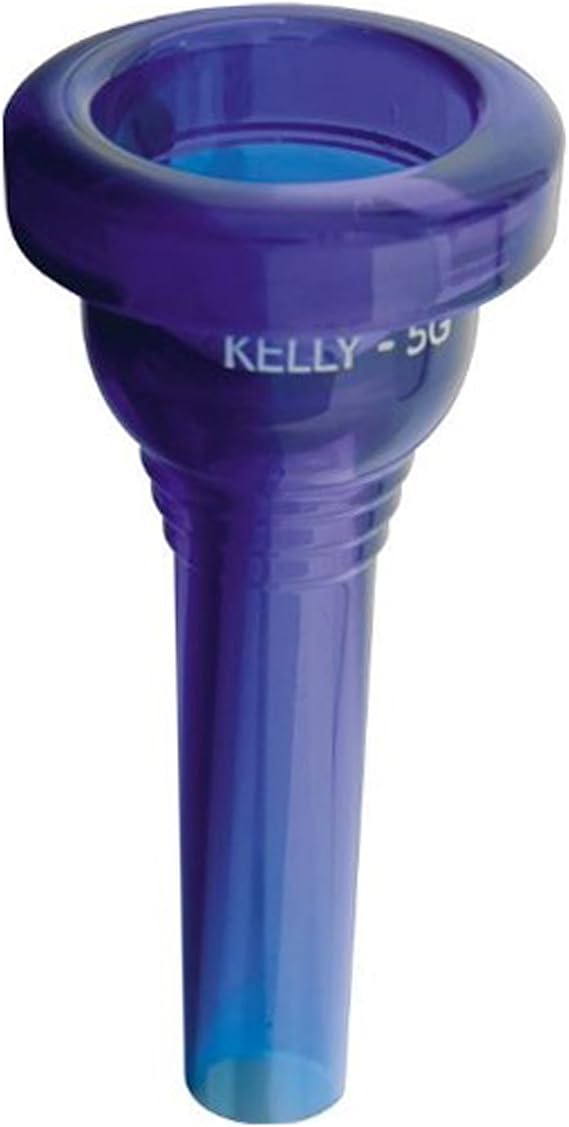 Kelly Mouthpieces Trombone Mouthpiece Crystal Blue 6.5AL Musical Instruments