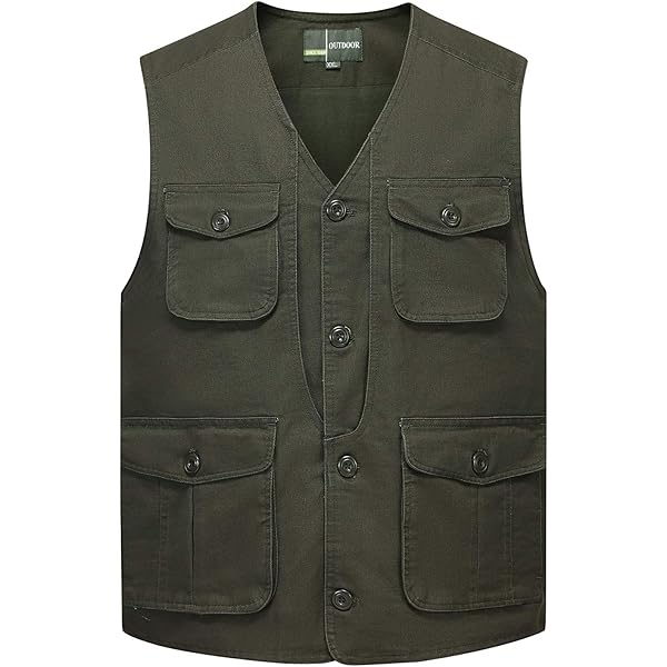 Amazon.com: Mens Fishing Vest Outdoor Sleeveless Jacket